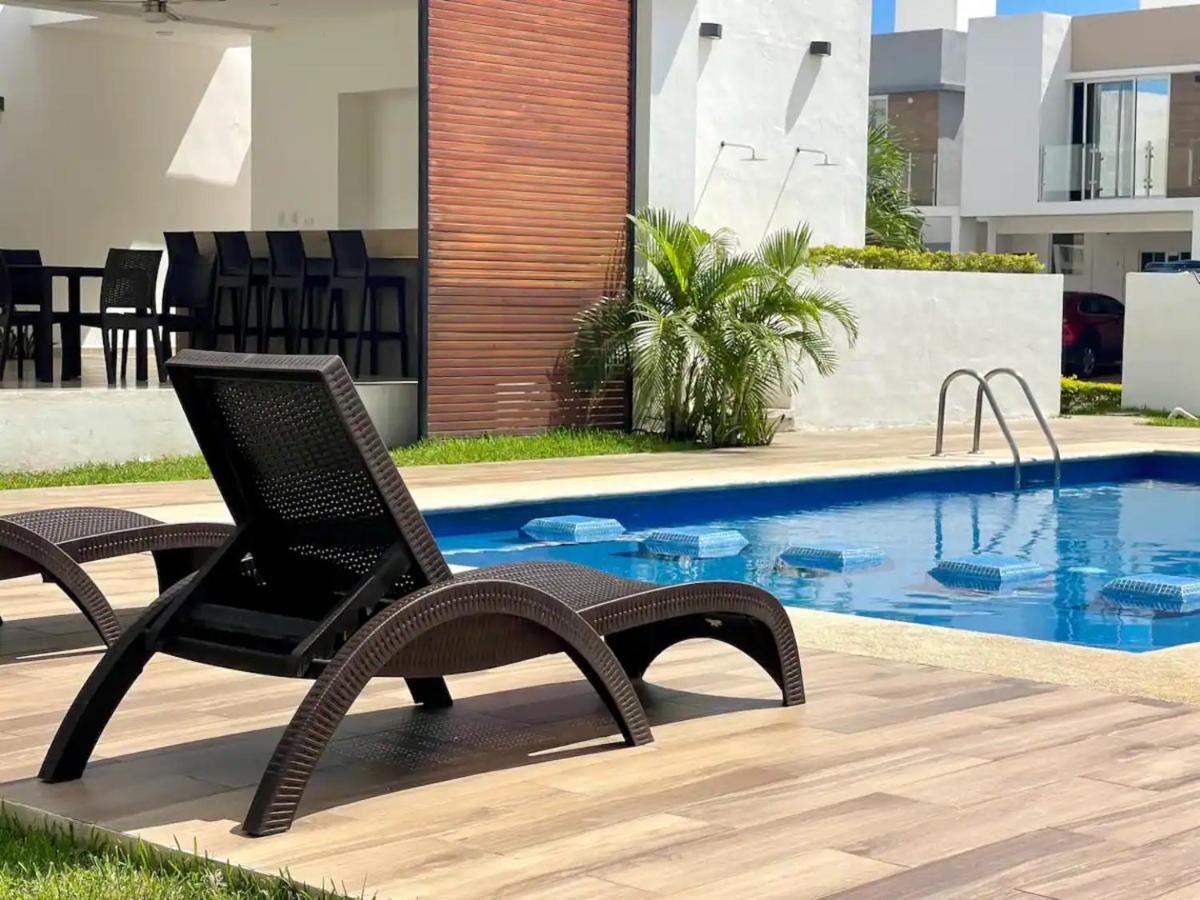 Вілла Casa Familiar Cerca De La Playa Con Terraza Privada Канкун Екстер'єр фото